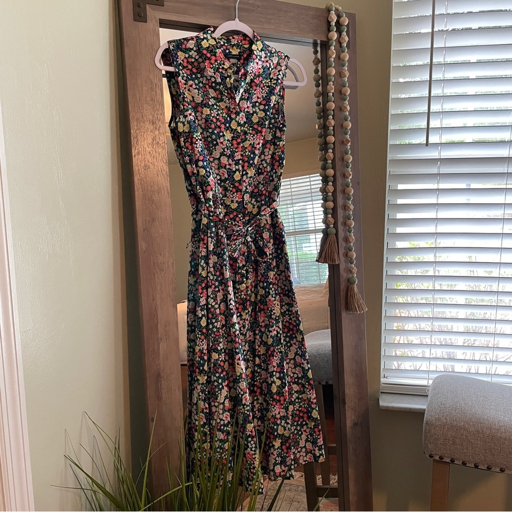 Floral Sleeveless Dress